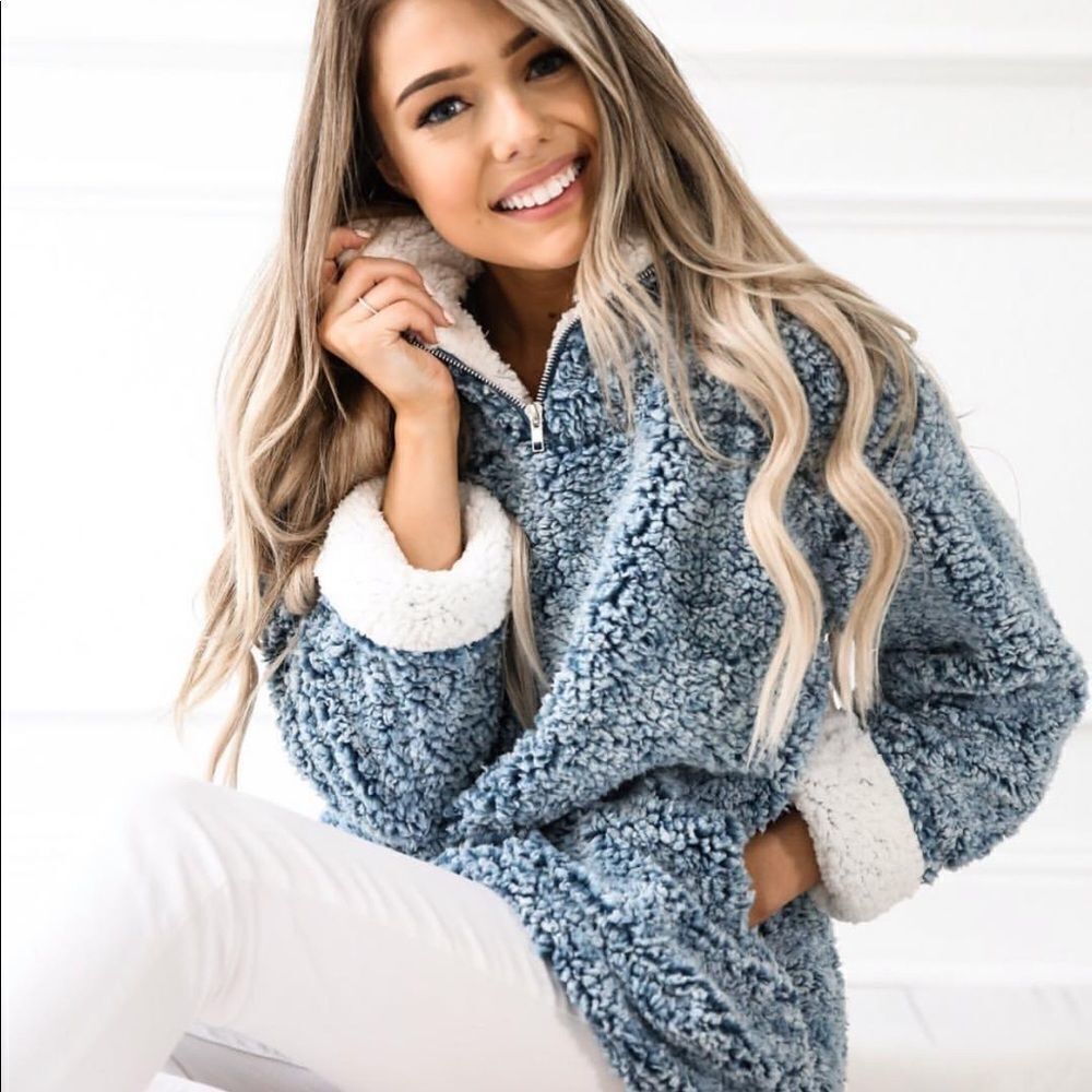 ✨ BLUE Cozy Pullover Sweater✨